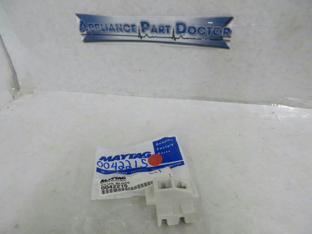 MAYTAG WHIRLPOOL STOVE 0042215 PLUG BLOCK NEW MAYTAG WHIRLPOOL STOVE 0042215 PLUG BLOCK NEW